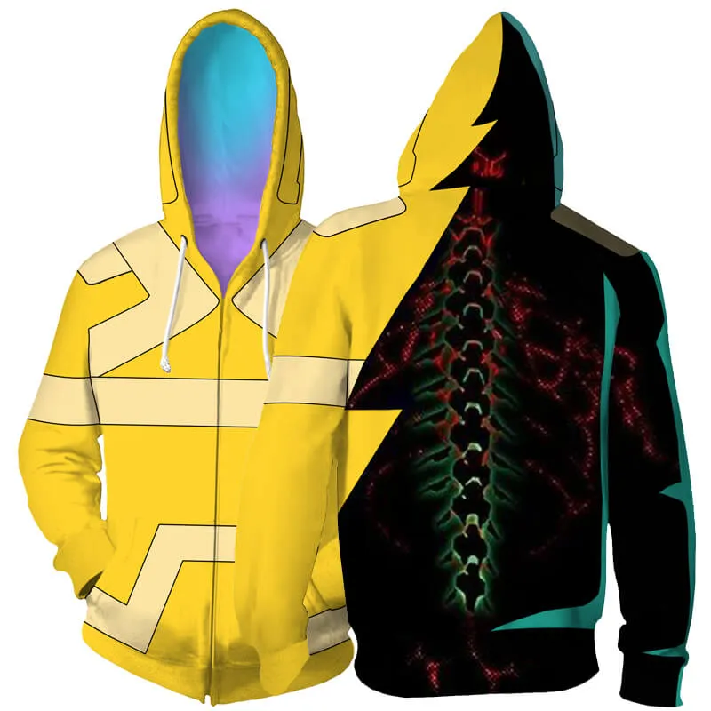 2022 Cyberpunk Edgerunner Hoodie Jacket Unisex 3D Print Zipper Jacket Coat ACcosplay