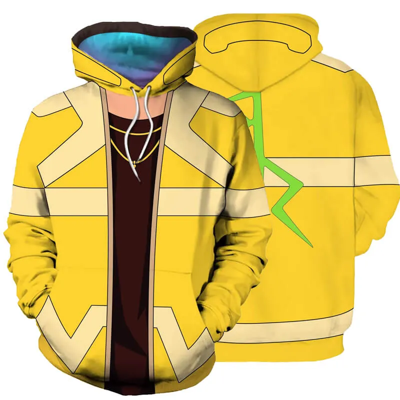 2022 Cyberpunk Edgerunner Hoodie Jacket Unisex 3D Print Zipper Jacket Coat ACcosplay