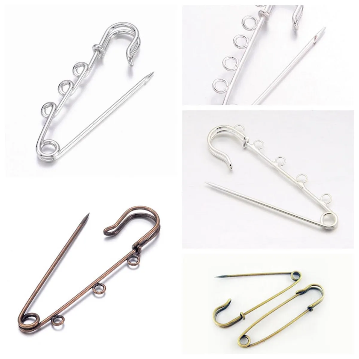 50mm Kilt Pin (1) - Silver