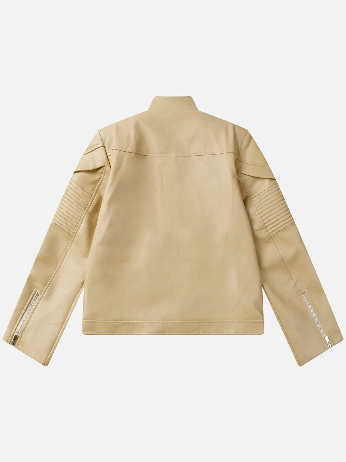 Aelfric Eden Patchwork Crop Racing Jacket