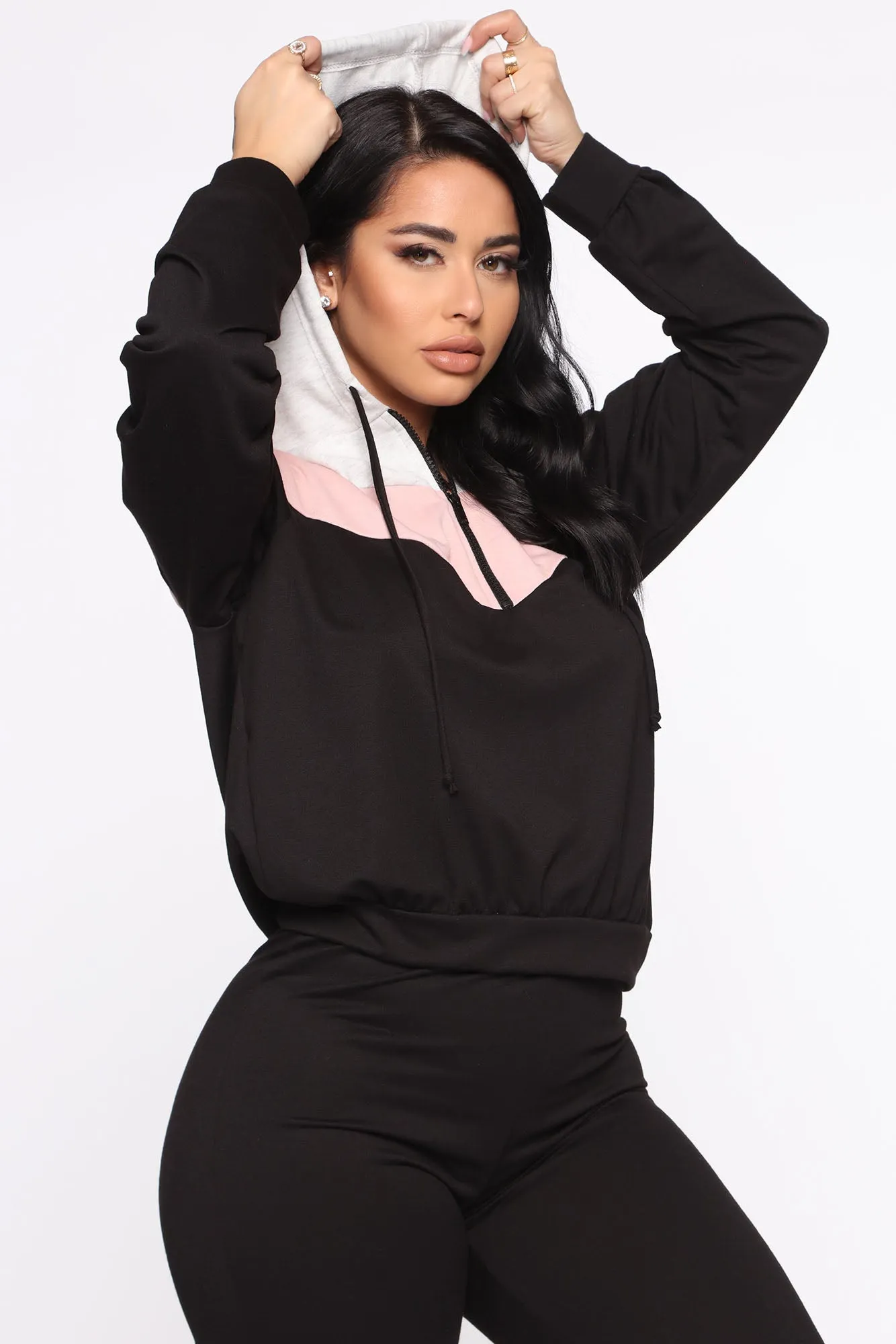 After The Fact Lounge Set - Black/combo