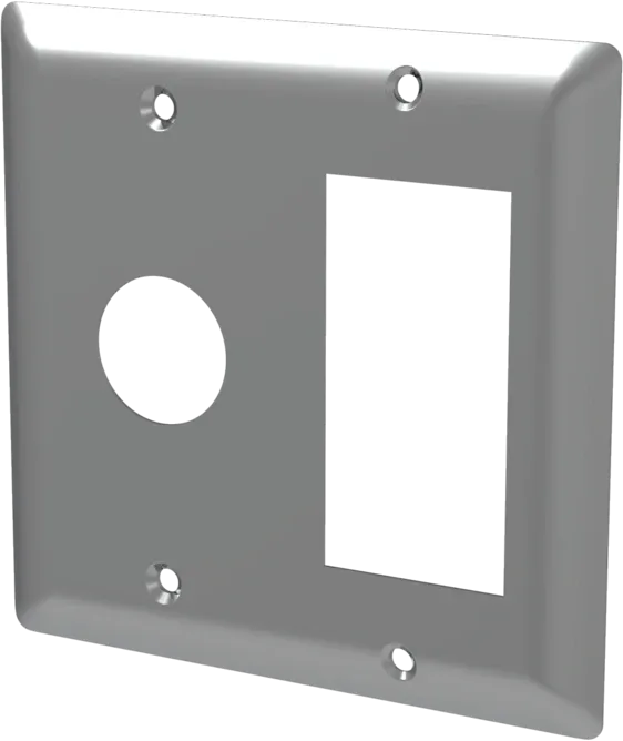 Amba - Accessories - Double Gang Plate