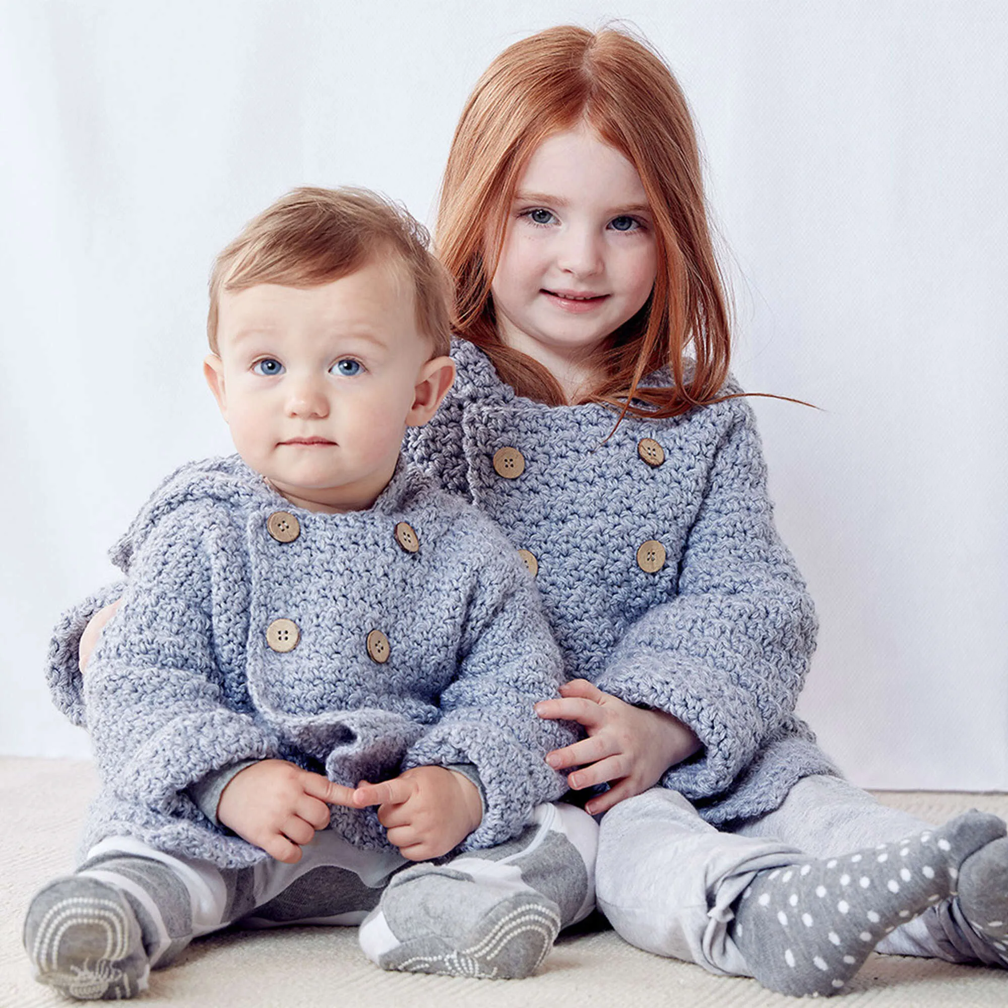 Bernat Big Kid Cozy Crochet Hoodie
