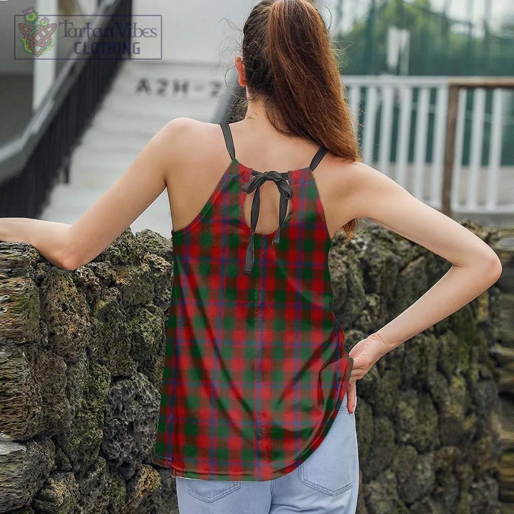 Bruce Old Tartan Loose Halter Neck Camisole