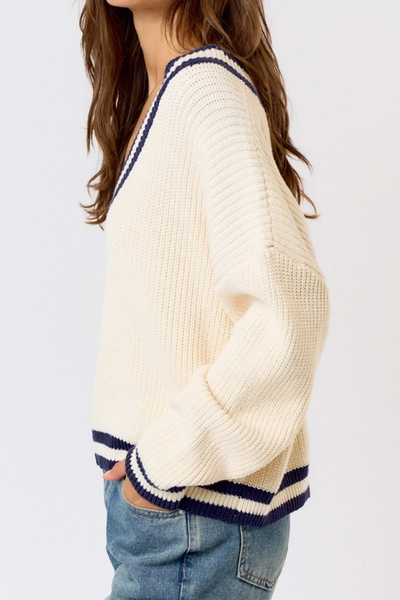 Campus Crush Varsity Sweater