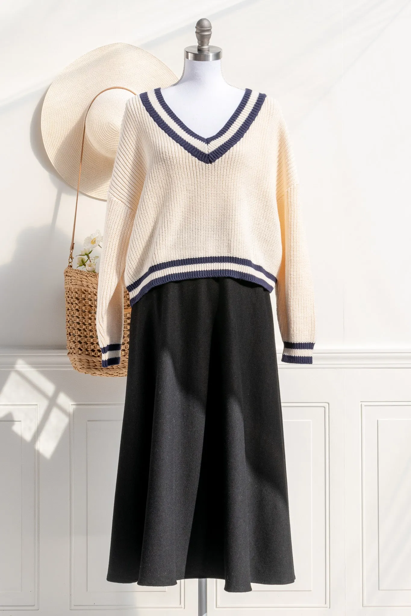 Campus Crush Varsity Sweater