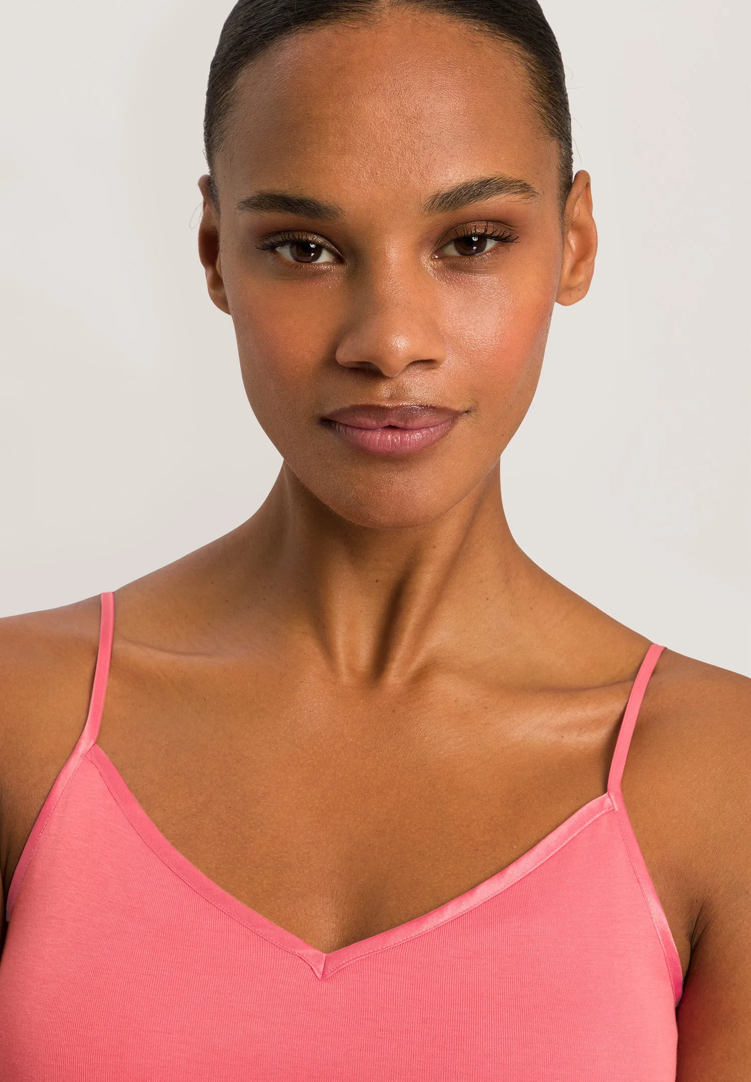 Cotton Seamless Padded Cotton Camisole | Porcelain Rose 71605-2309