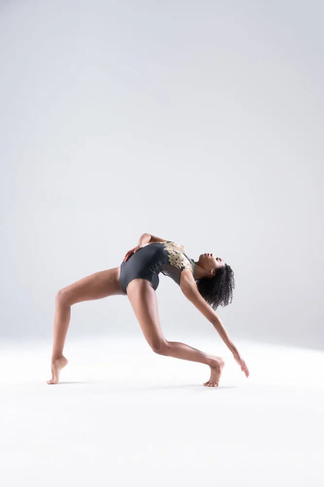 DA1997LPN Black label camisole leotard