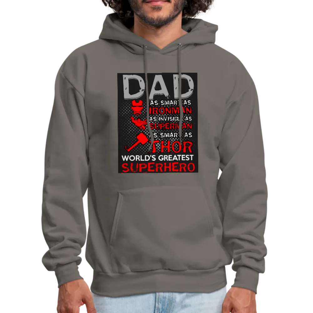 Dad World's Greatest Superhero Men's Hoodie