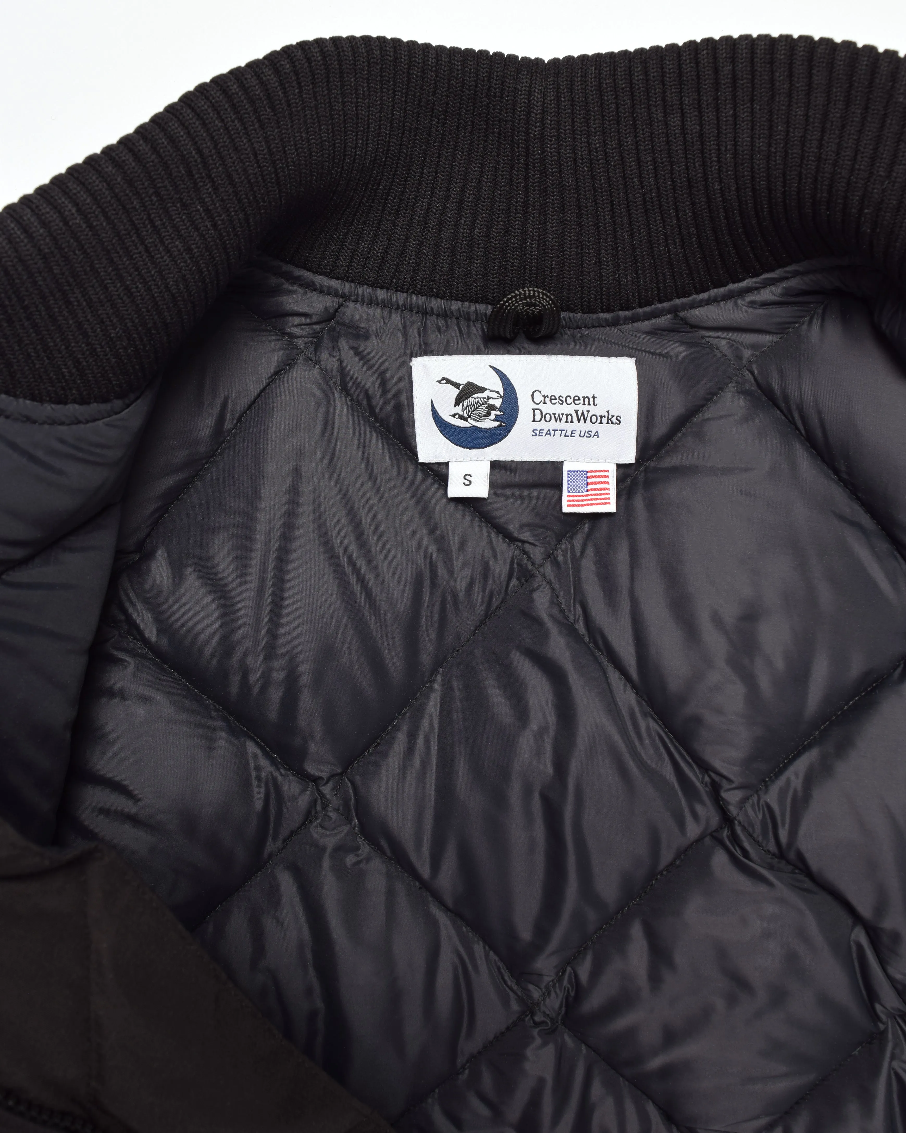 Diagonal Quilt Sweater - Black (Final Sale)