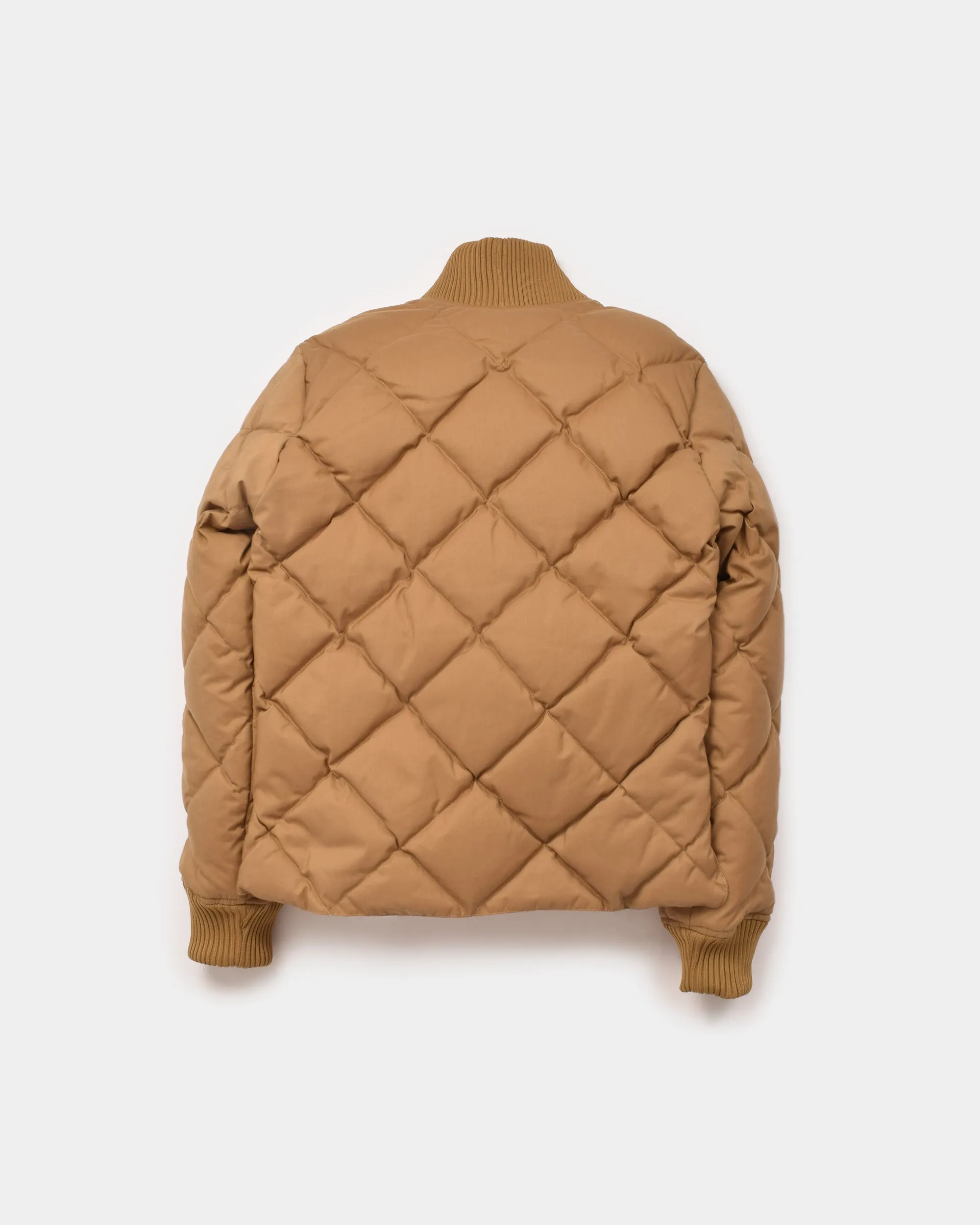 Diagonal Quilt Sweater - Tan (Final Sale)