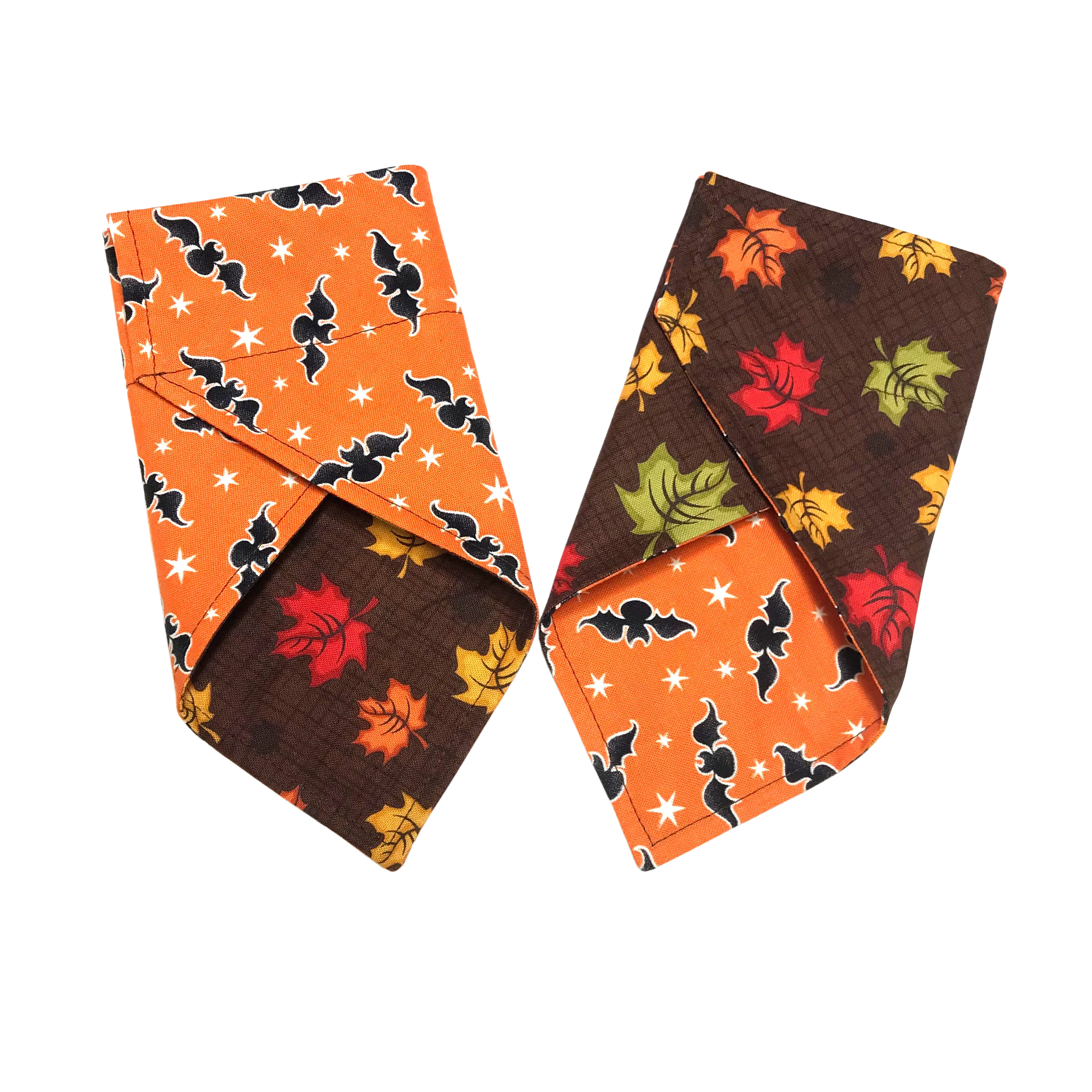 Dog Scarf - Bats/Leaves