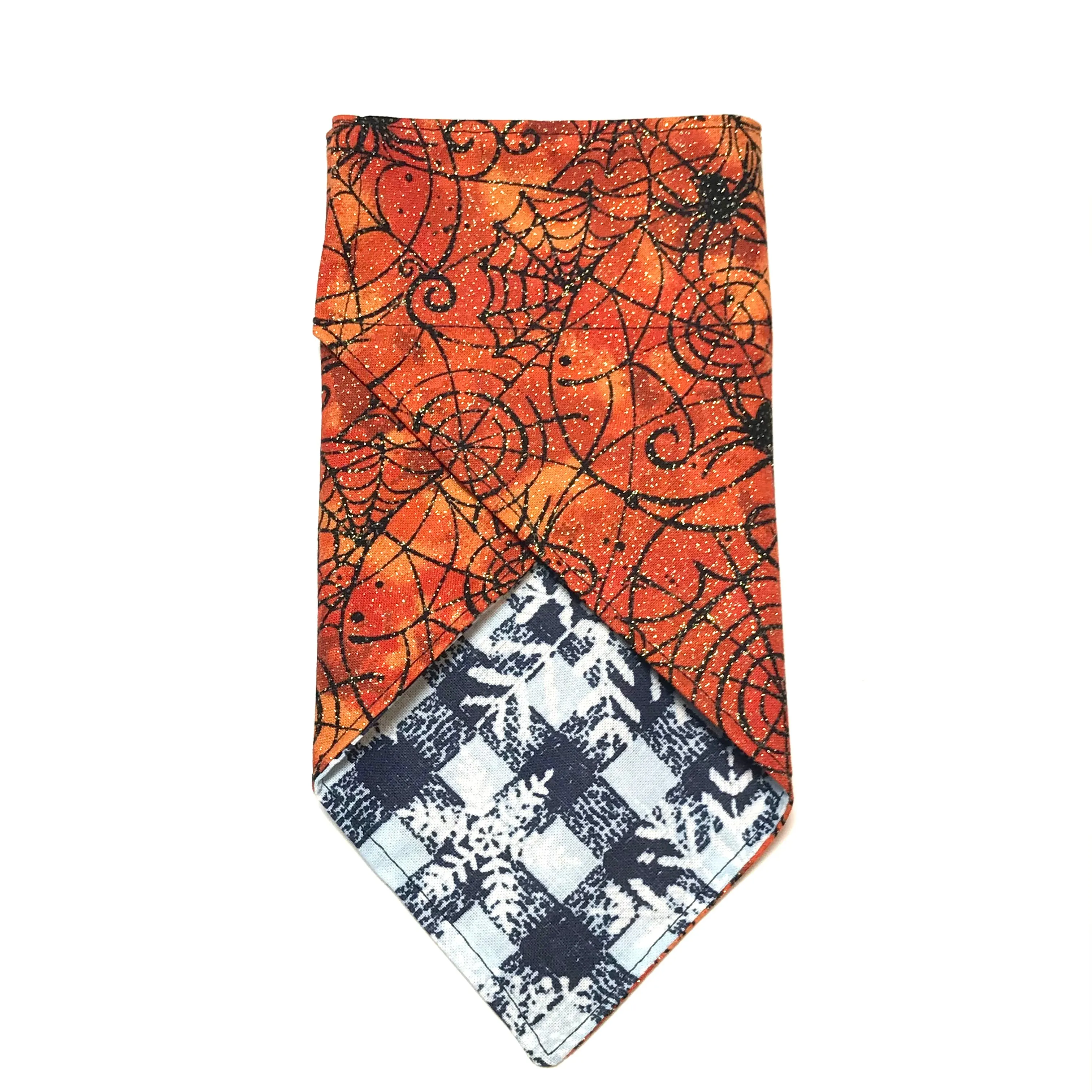 Dog Scarf - Spider Web/Snowflakes