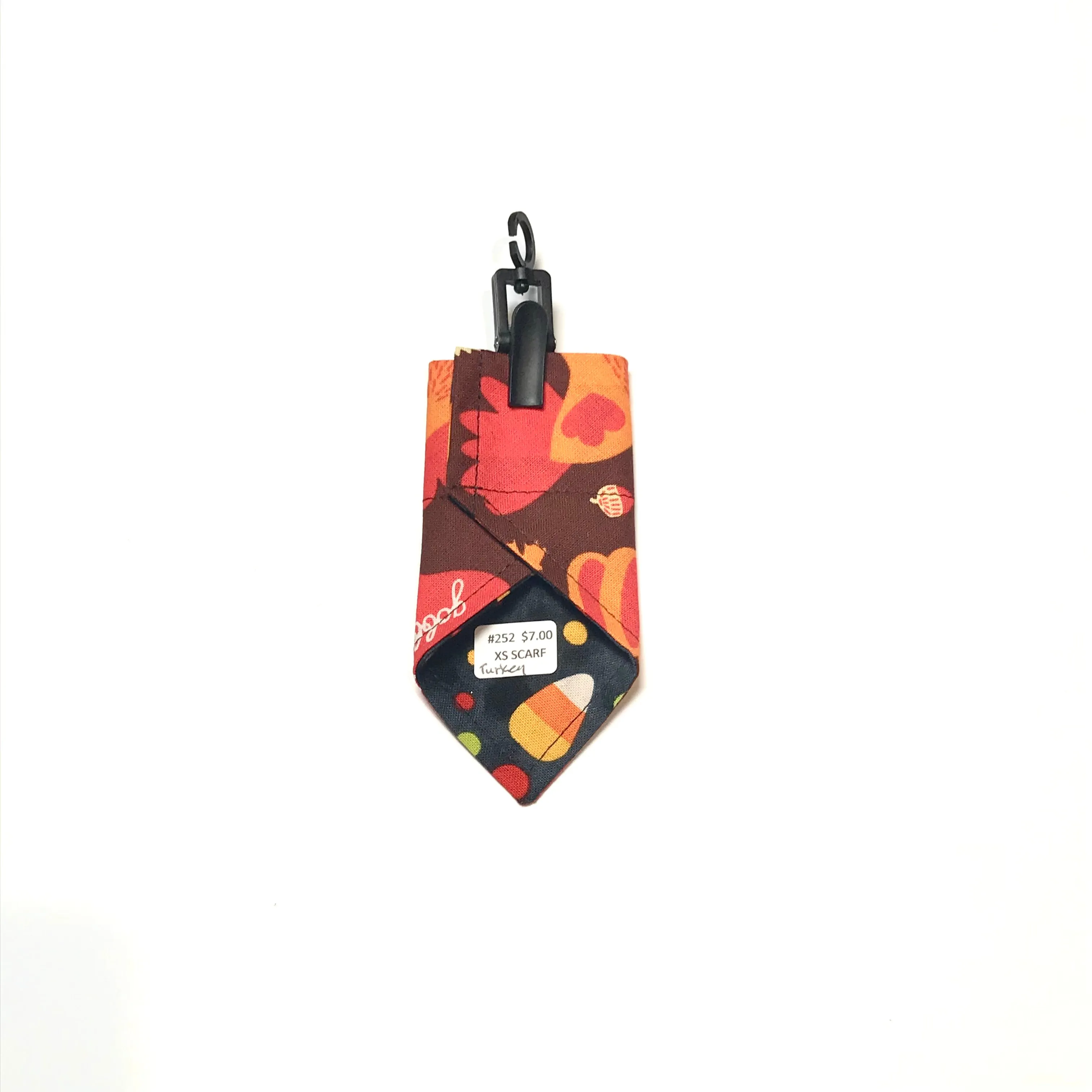 Dog Scarf - Turkey/Candy Corn