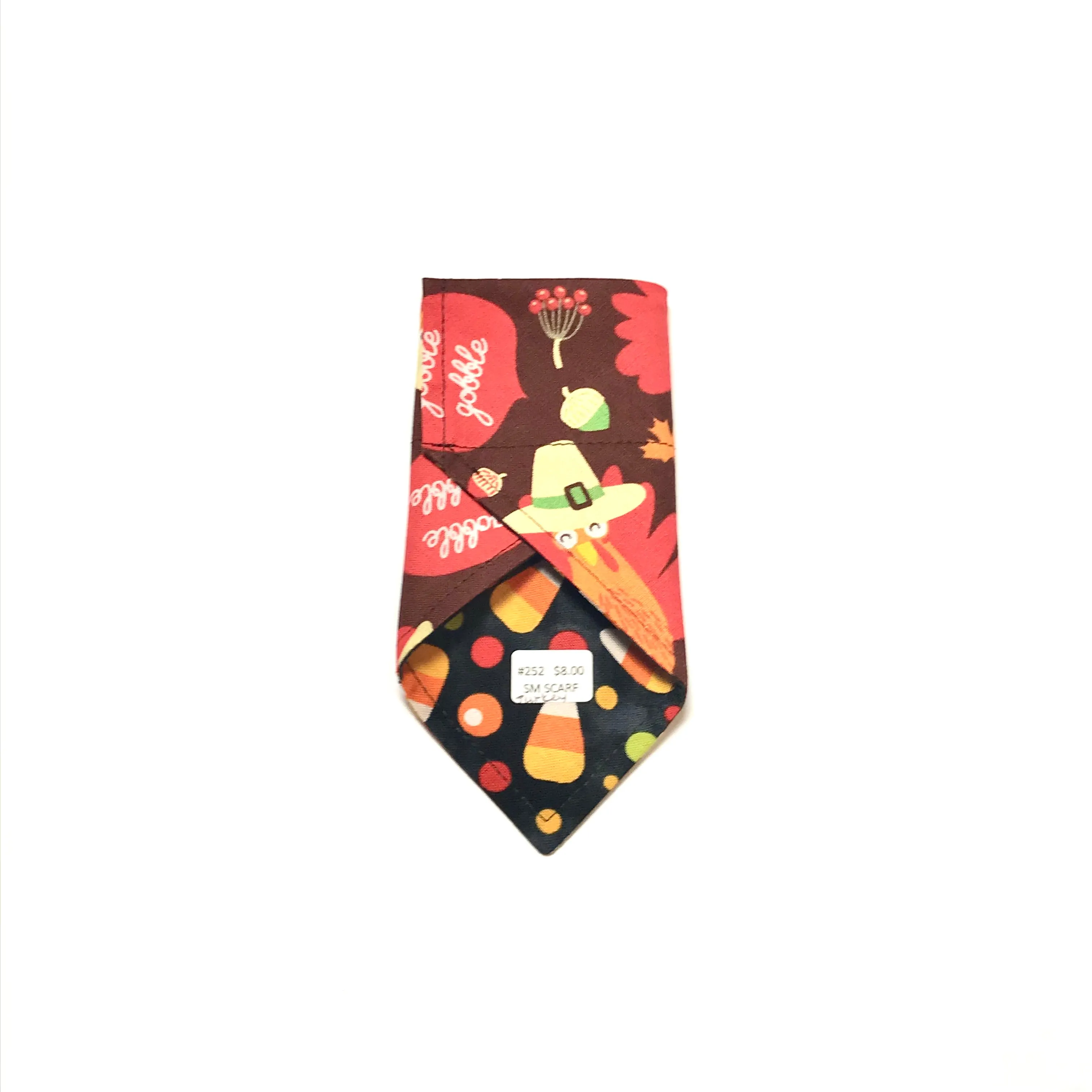 Dog Scarf - Turkey/Candy Corn