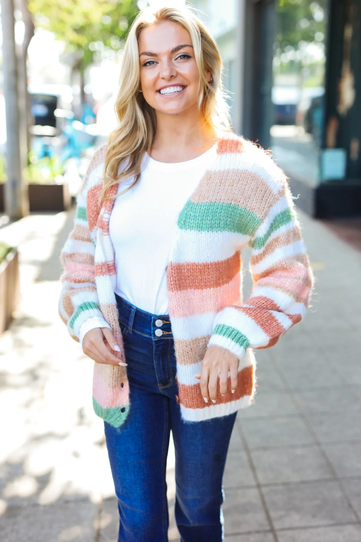 Fall Vibes Button Down Cardigan