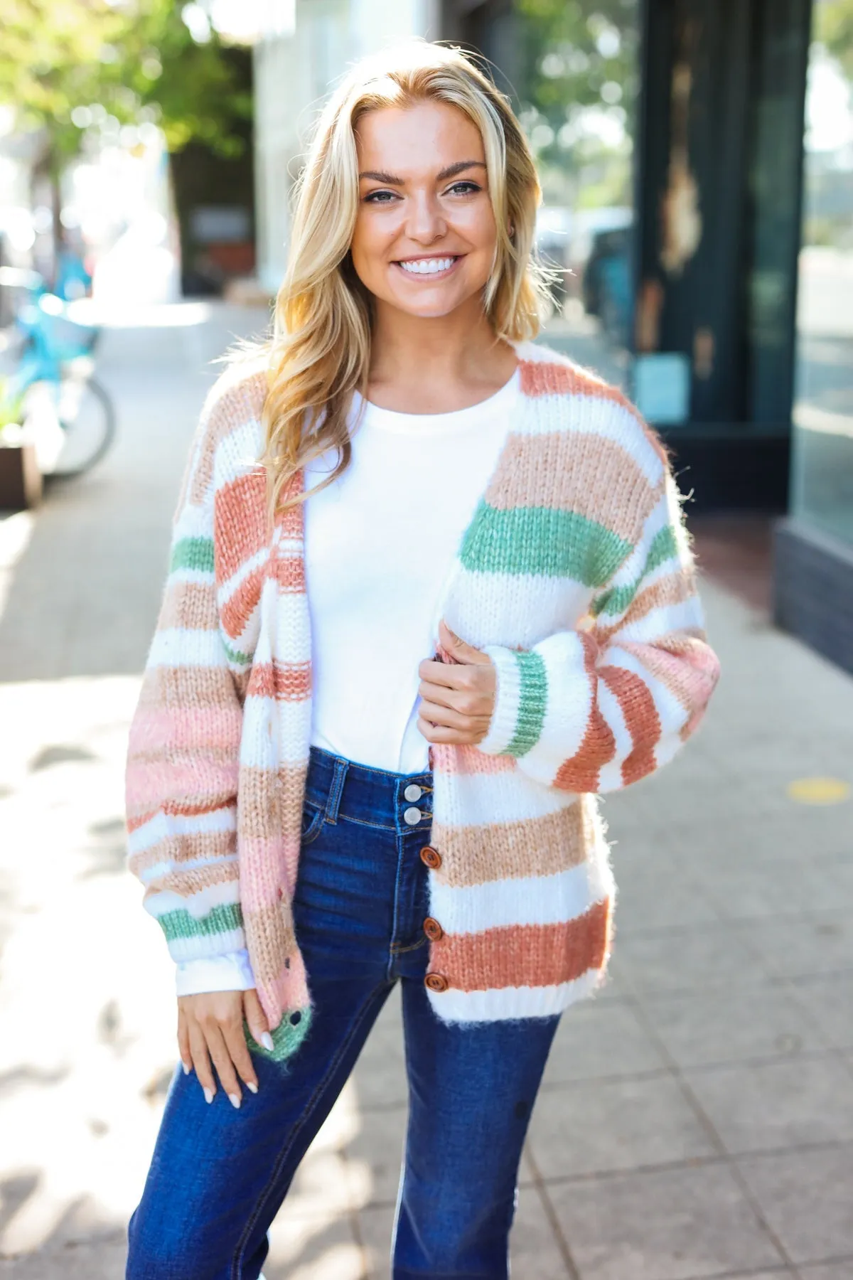 Fall Vibes Button Down Cardigan