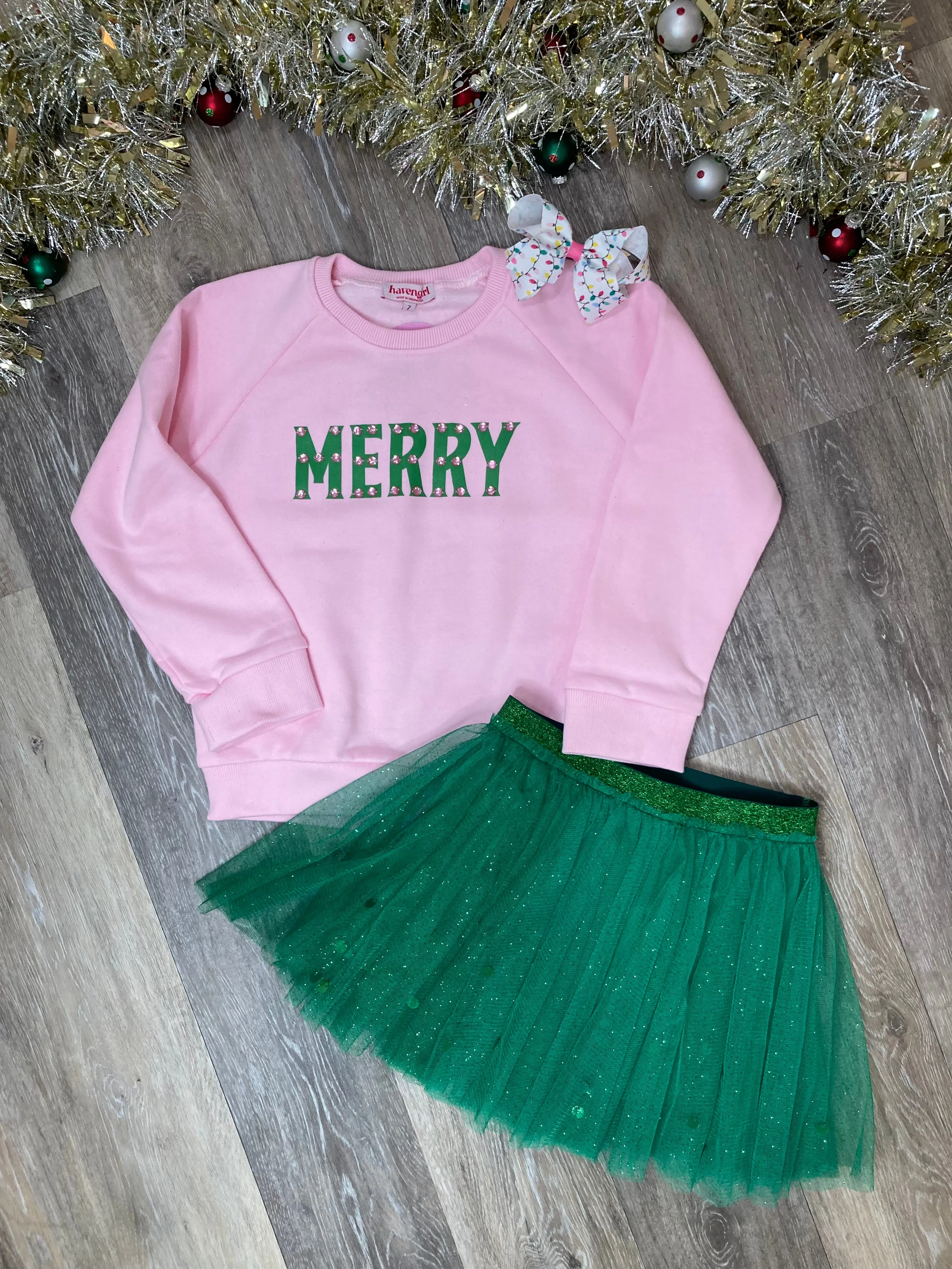 HAV Glam Glitz Green Tutu Skort