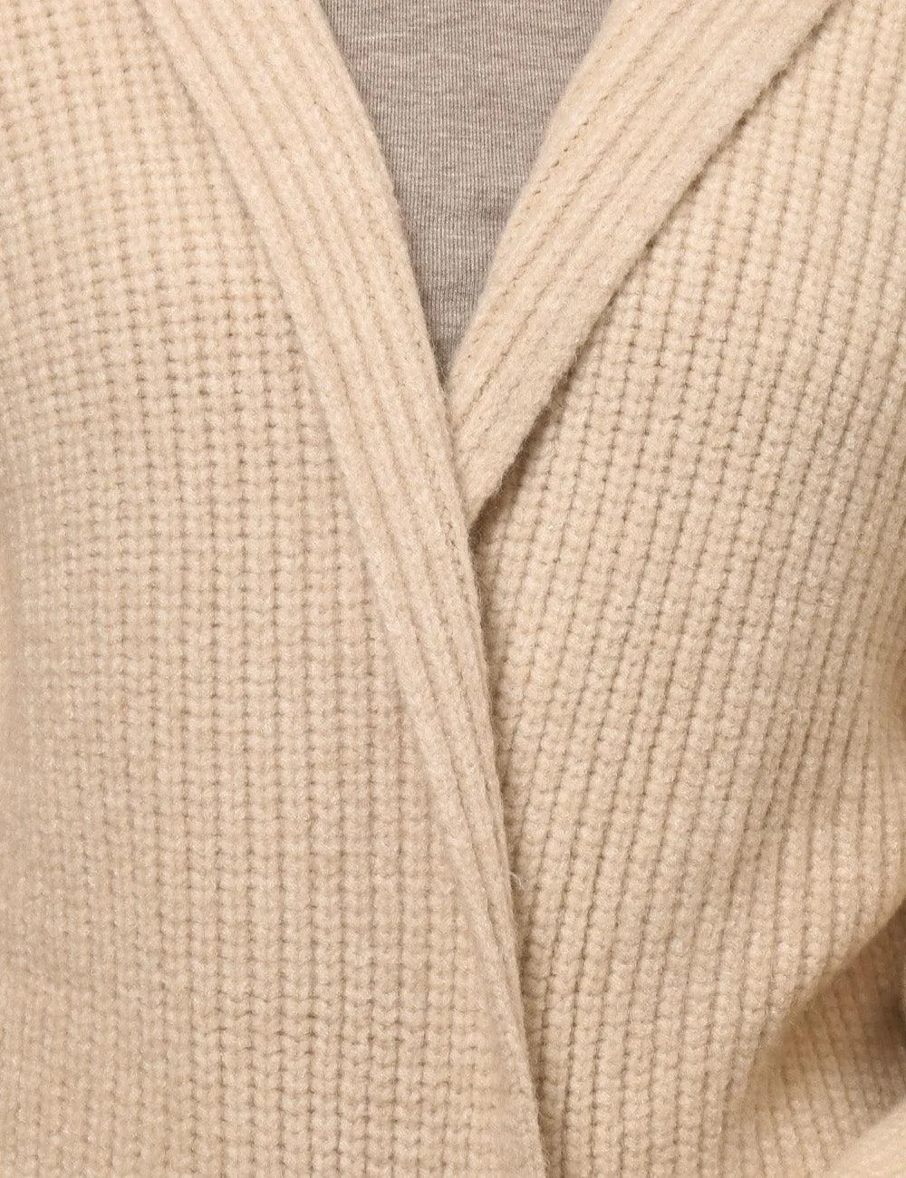 Ladies Solid Color Long Sleeve Shoodie Cardigan SKT4808