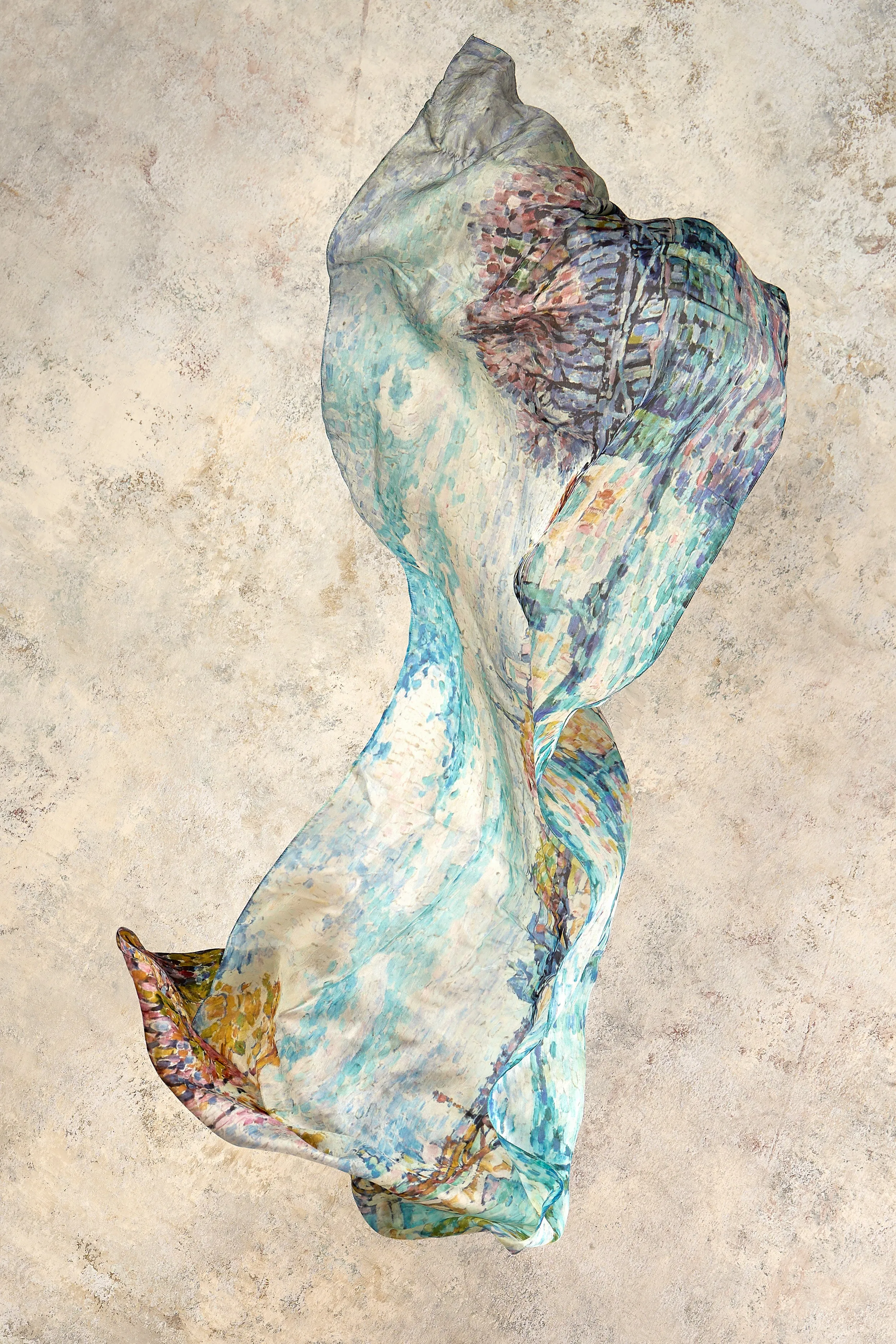 Le Pont Des Arts Silk Scarf