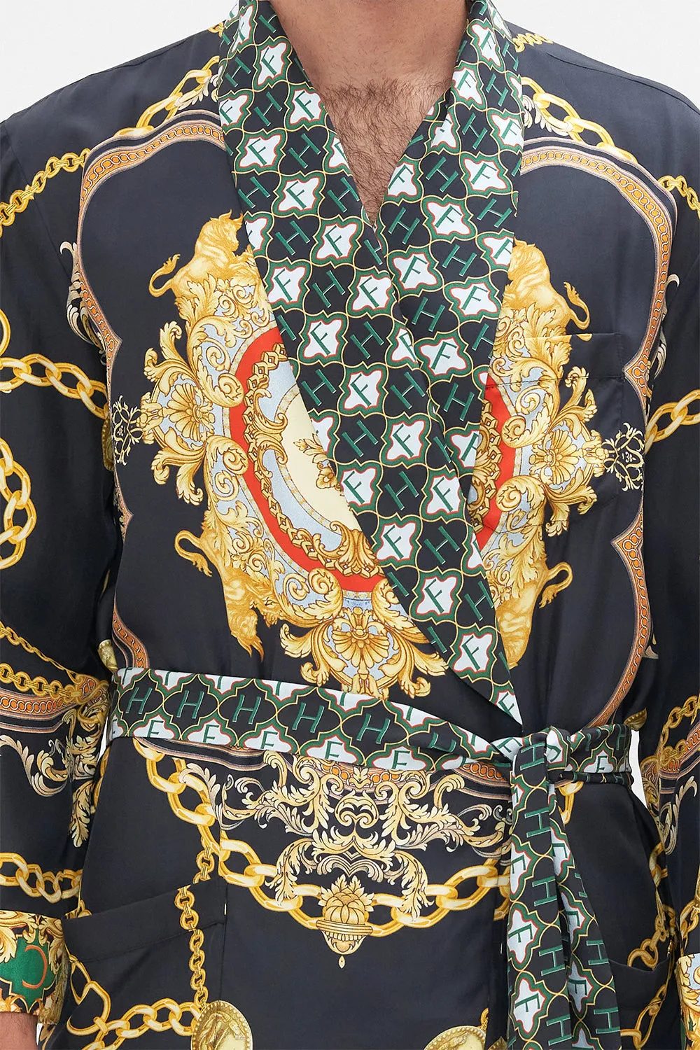 LONG LINE ROBE JEALOUSY AND JEWELS