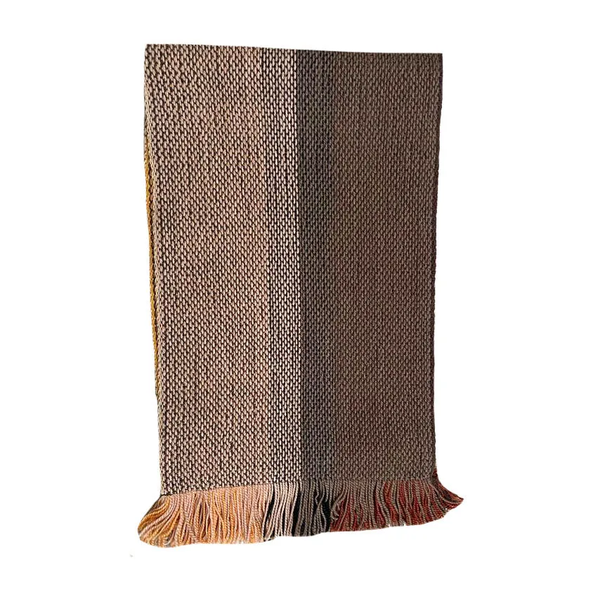 Luxury Reversible Artisan Wool Scarf