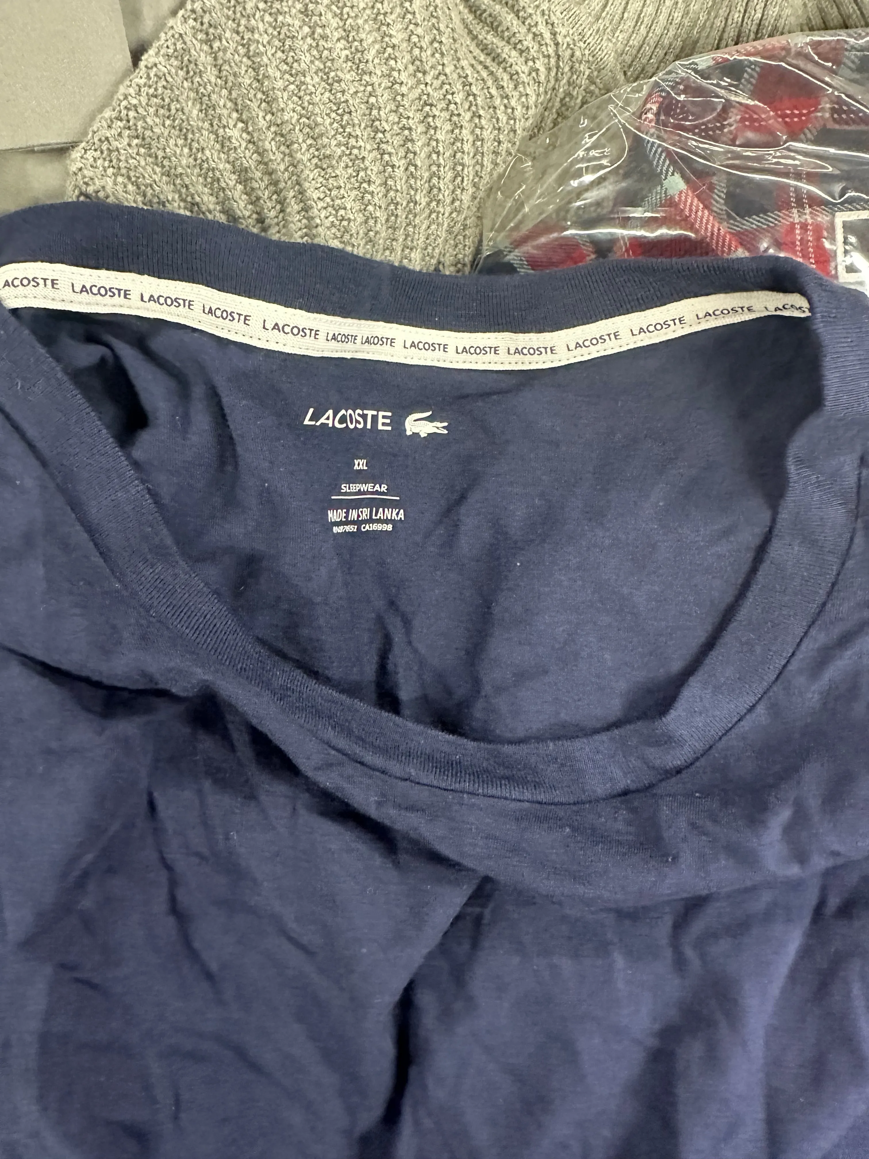 Men's Clothing Sweaters &amp; Others Wholesale Lot, POLO RALPH LAUREN, LACOSTE, TOMMY HILFIGER, AND NOW THIS, CLUB ROOM and more, 14 items, Shelf Pulls, MSRP $548