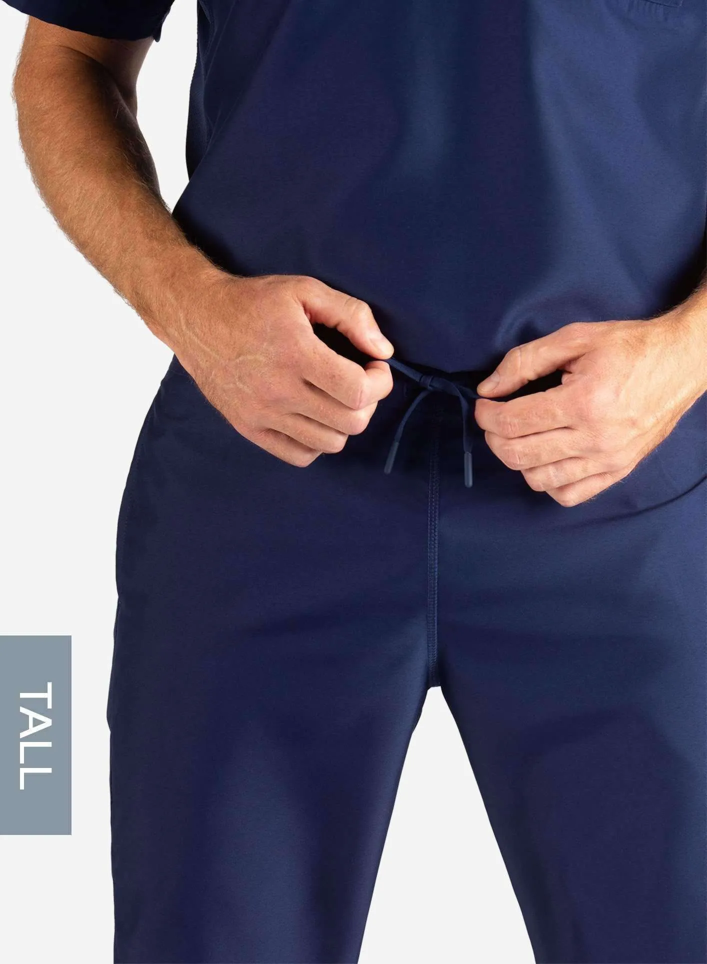 Men's Slim Fit Scrub Pants | Tall