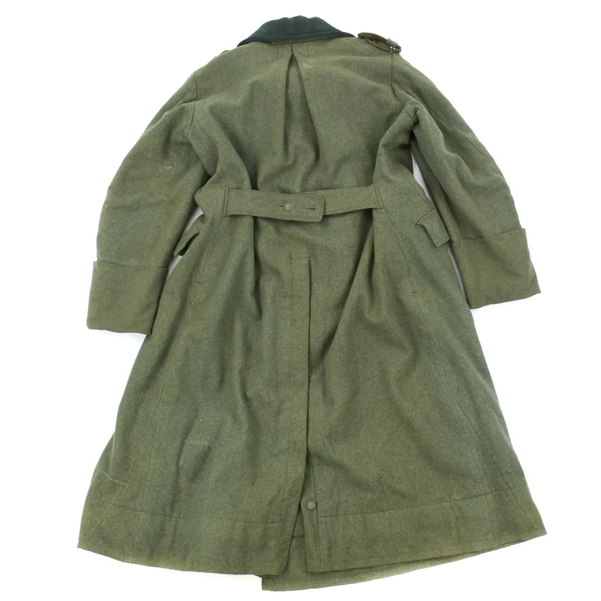 Original German WWII M36 Overcoat NCO 485th Infantry Regiment