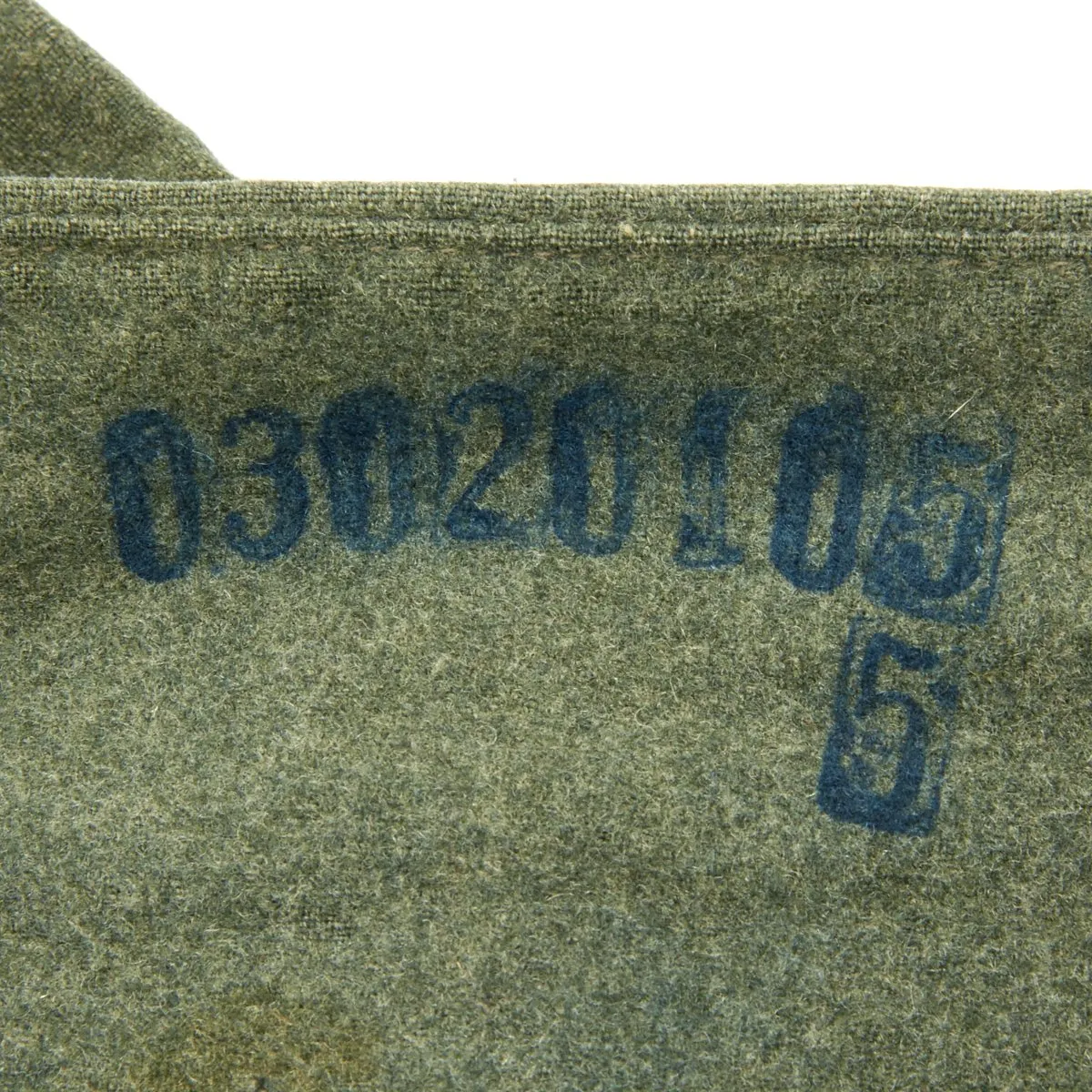 Original German WWII M36 Overcoat NCO 485th Infantry Regiment