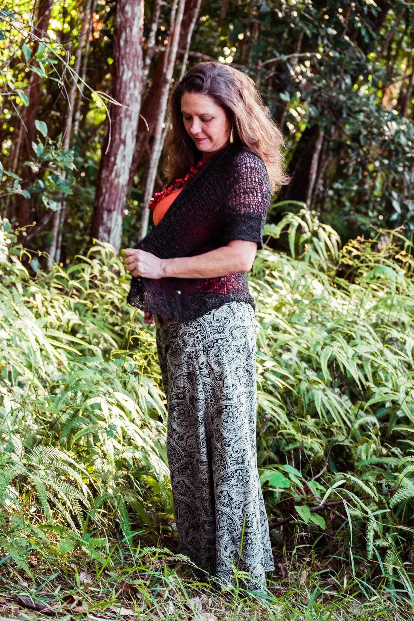 Samsara Cardigan Top - Black