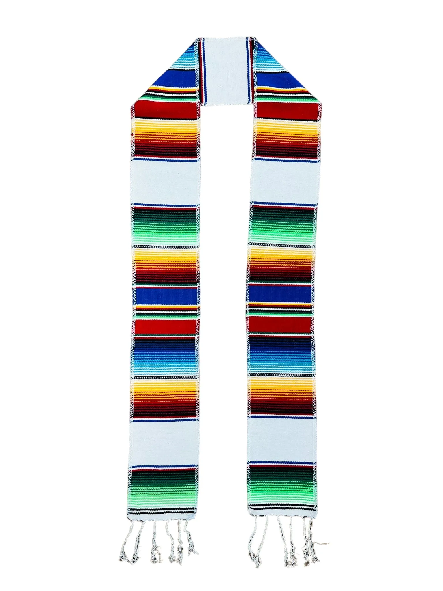 Serape Grad Stole Scarf Belt