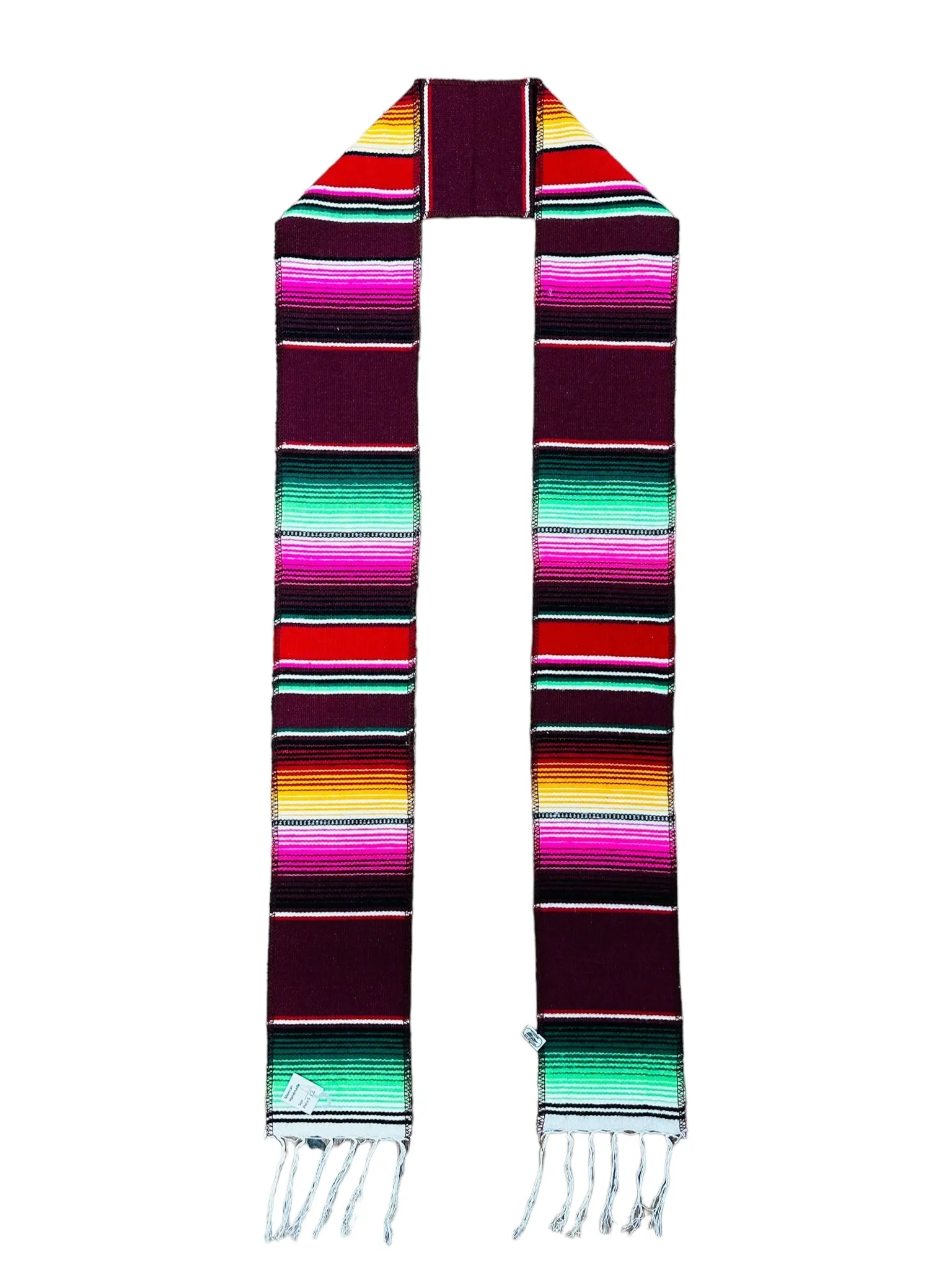 Serape Grad Stole Scarf Belt