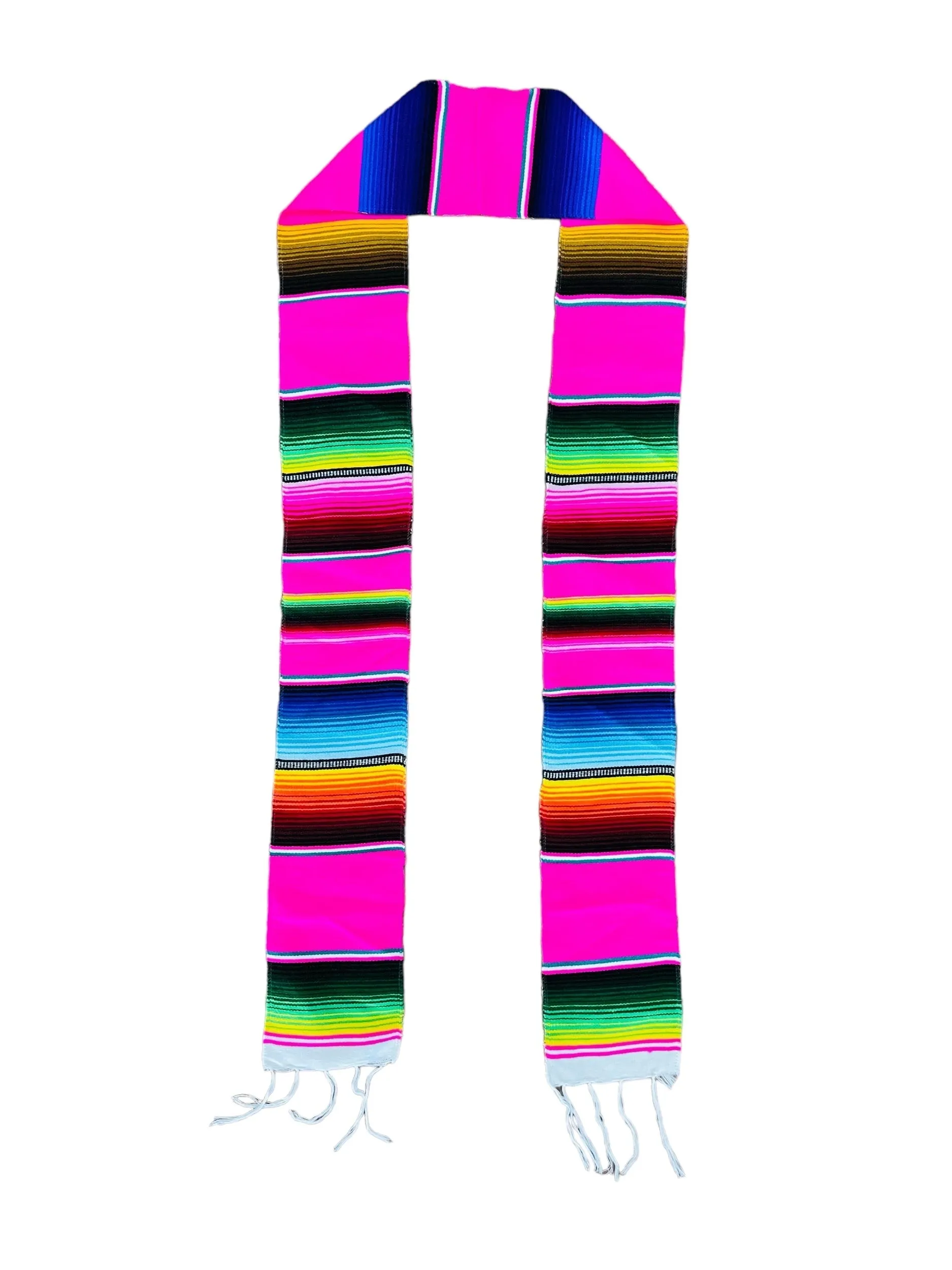 Serape Grad Stole Scarf Belt