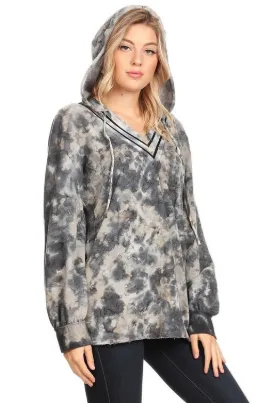 Tie-Dyed Long Sleeve Ultra-Soft Sweatshirt