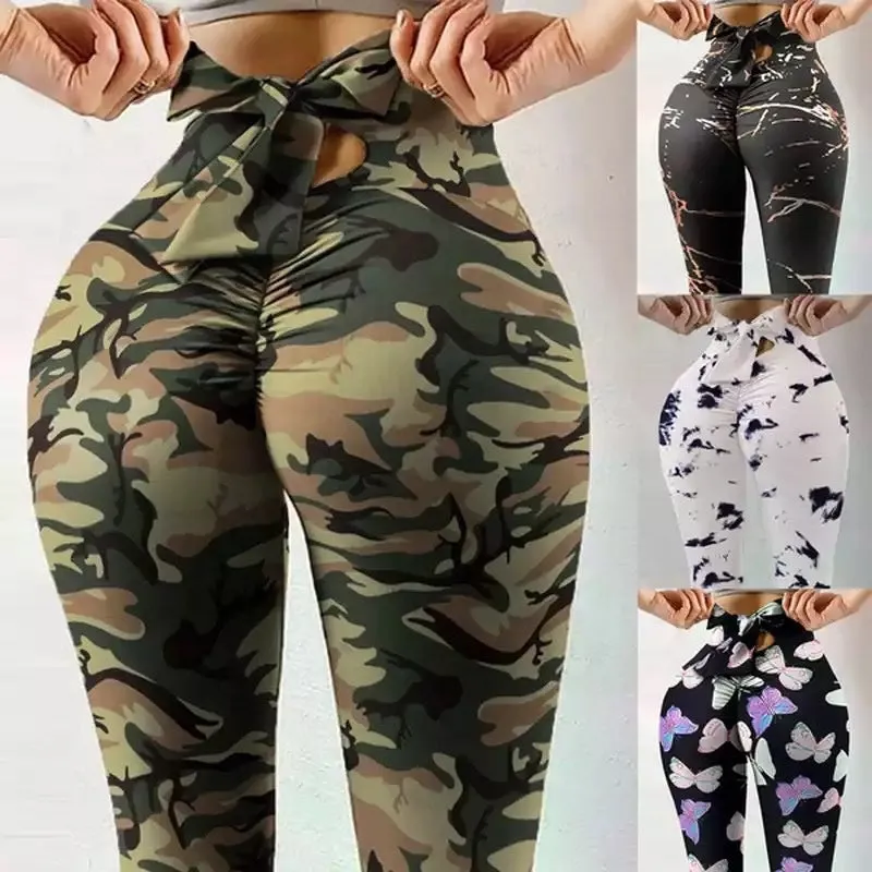 Yoga Bowknot Leggings