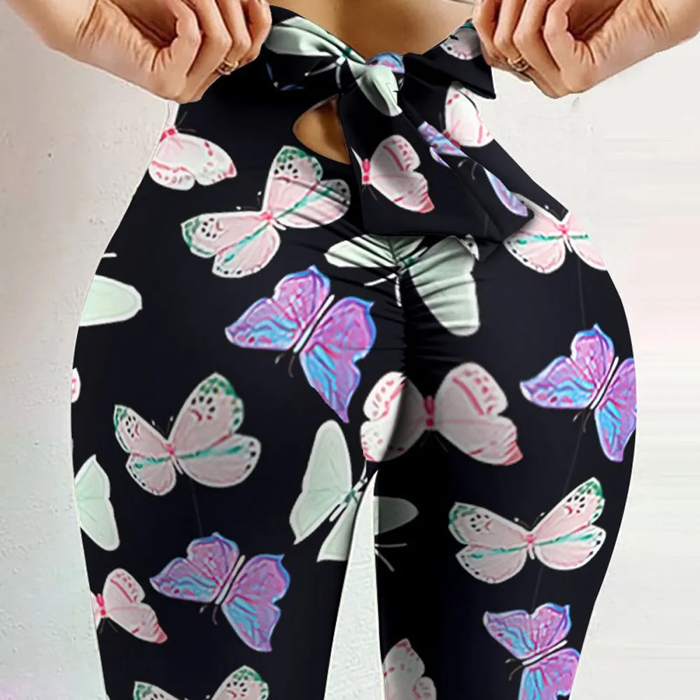 Yoga Bowknot Leggings